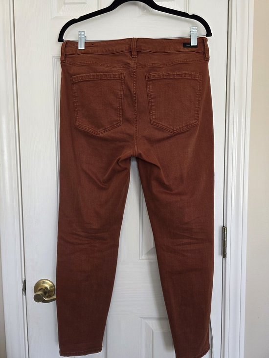 Liverpool High-Rise Skinny Jeans in Rust - Picture 4 of 8